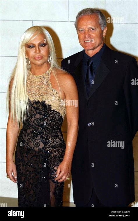 donatella e santo versace|donatella versace meaning.